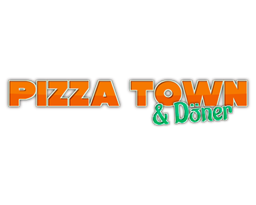 Pizza Town & Döner logo.